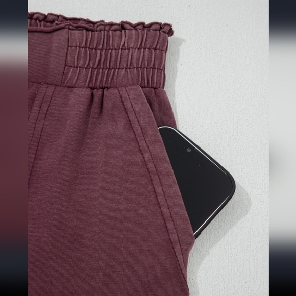 Boutique Mineral Red 100% Cotton Cargo Pants - Picture 6 of 8